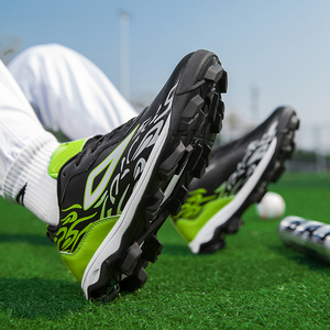 Chaussures de baseball professionnelles légères, tige en microfibre, semelle intermédiaire en MD, semelle extérieure en caoutchouc, chaussures de softball résistantes à l'usure - Product Image 5