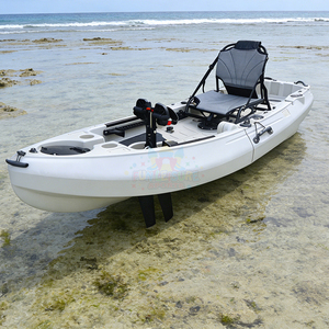Kayak <span class=keywords><strong>de</strong></span> pêche modulaire <span class=keywords><strong>en</strong></span> plastique populaire avec propulsion à pédales, canoë <span class=keywords><strong>de</strong></span> pêche, bateau kayak avec accessoires, monoplace - Product Image 5