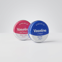 Mini boîte ronde en métal 20g pour crème visage gelée cristalline, pot cosmétique vide, boîte de rangement portable pour baume à lèvres et hydratant