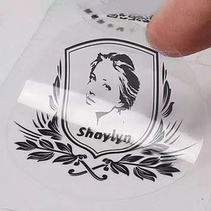 Custom Adhesive Sample Perfume <strong>Bottle</strong> Transparent Waterproof Packaging <strong>Labels</strong> <strong>Printed</strong> Sticker - Product Image 1