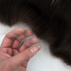 Solución para la caída del cabello, topper para el cabello con nudos invisibles, encaje HD 12x2, postizo 100% cabello humano para mujeres - Product Image 4