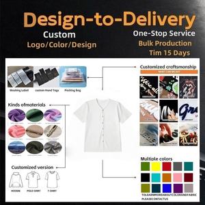 High Quality Fabric low price Men <b>Short</b> <b>Sleeve</b> t-shirt TKAN1013D Loose Fit Breathable Solid Color Casual <b>Button</b> <b>Up</b> Cardigan Tees - Product Image 3