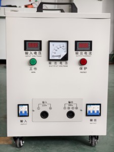 Convertisseur de tension monophasé 110V ou 220V vers triphasé 220V 380V 400V 440V 415V, 30kW 30kVA, à transistors IGBT - Product Image 6