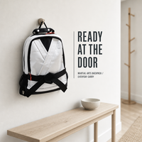 Sac de sport imperméable grande capacité pour arts martiaux, sac à dos durable pour entraînement de Taekwondo, Karaté, MMA