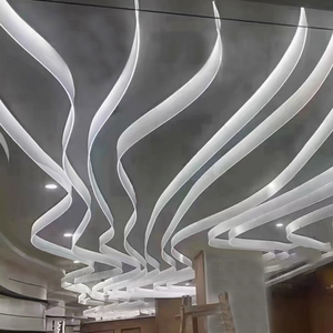 <span class=keywords><strong>New</strong></span> <span class=keywords><strong>Arrival</strong></span> hiện đại vuông nhỏ LED thép không gỉ treo sáng hoa trần trang trí Backdrop Trang trí nội thất - Product Image 3