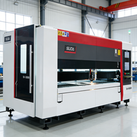 Machine de découpe laser à fibre avec couvercle 1500*3000MM 6000W pour le traitement de tôles métalliques Haute Précision
