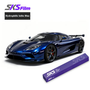 فيلم حماية الطلاء الشفاف الأزرق للسيارات، لف كامل للسيارة، لفائف فينيل واقية وزخرفية للسيارات - Product Image 2