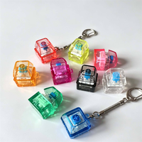 Porte-clés électronique transfrontalier en plastique avec LED, jouet anti-stress, pendentif pour clavier, idéal comme cadeau