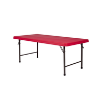 Table et chaises pliantes en plastique pour enfants, jardin, camping, pique-nique