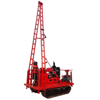 Machine d'échantillonnage de forages profonds XY-2B 500m avec structure d'alimentation hydraulique pour réduire le travail manuel sur site