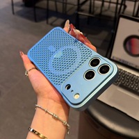 Coque ultra-fine anti-chute pour iPhone 12 13 14 15 16, dissipation thermique, sans bordure, transformable instantanément en série 17