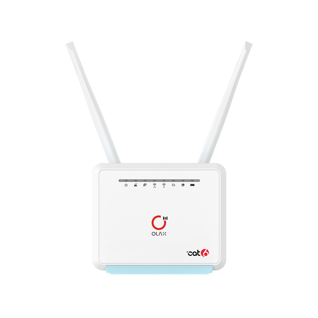 OLAX MC80 CAT6 Wireless Bridge Bypass Detachable Antennas 5000mAh Battery Dual Band Sim Card 4G LTE WiFi Routers