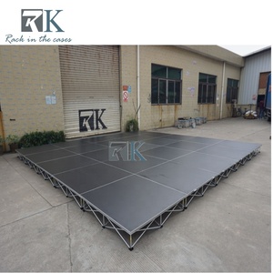 Système de scène à prix d'usine, structure en aluminium, scène pliable portable, scène en aluminium pliable pour événements en plein air - Product Image 3