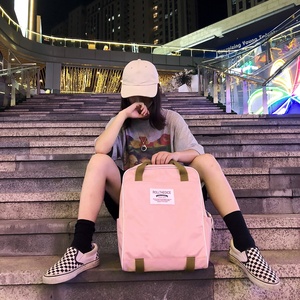 Mochila deportiva informal coreana <span class=keywords><strong>para</strong></span> chicas adolescentes, mochila ligera portátil a la moda con logotipo de parche personalizado <span class=keywords><strong>para</strong></span> estudiantes - Product Image 5
