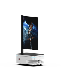 Robot publicitaire interactif Advor 55 pouces OLED pour la promotion en usine et en exposition - Product Image 6