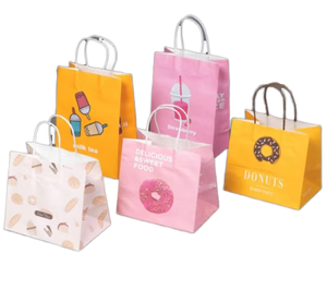 Bolsas de Papel Ecológicas Personalizadas al por Mayor con Asas para Compras de Lujo, Embalaje de Regalos y Venta Minorista - Product Image 1
