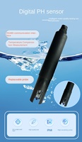 Sonde de pH industrielle en ligne RS485 avec compensation de température pour le traitement des eaux usées, fabriquée en Chine continentale