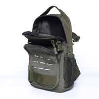 Sac à dos tactique pour la chasse en plein air avec système MOLLE, sac de randonnée et de camping durable en tissu Oxford