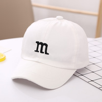Gorra de Béisbol de Algodón Bordada para Niños, Gorra de Béisbol Ajustable para Niños y Niñas, Gorra de Béisbol Informal de Algodón para Niños