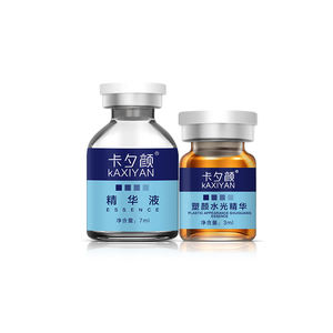 אמפולה סרום לחות עם חומצה היאלורונית, להפחתת נפיחות, קמטים עדינים, מיצוק, הזנה, הבהרה, תמצית ג'ט פיל - Product Image 3