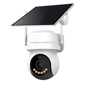 Cámara de Seguridad Solar HongGlobal 4MP 4G con Detección de Movimiento, PTZ, IP, ICSee, Grabación 24/7, AOV, Exterior, Tarjeta SIM 4G - Product Image 1