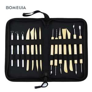 Juego de Herramientas de Cerámica Profesional BOMEIJIA de 14 Piezas - <span class=keywords><strong>Kit</strong></span> de Escultura y Modelado de Arcilla <span class=keywords><strong>para</strong></span> Artistas de Cerámica - Product Image 1