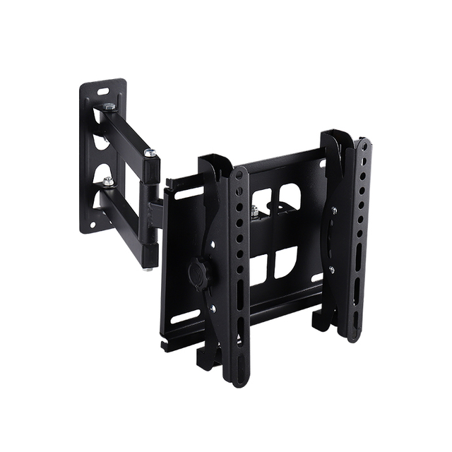 Full Motion Swivel Cold Rolled Steel TV Wall Mount Bracket for LCD/LED 42" Max Size 200x200mm Max VESA