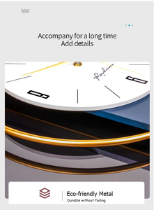 Creativo decorativo per la casa Nordic metal 3d <span class=keywords><strong>moderno</strong></span> <span class=keywords><strong>orologio</strong></span> <span class=keywords><strong>da</strong></span> <span class=keywords><strong>parete</strong></span> minimalista per soggiorno office shop - Product Image 2