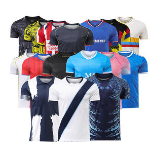 Camisetas de Fútbol de Club al por Mayor 2025 2026, Camisetas Deportivas de Manga Corta para Hombre, Secado Rápido, Impresión de Nombres, Números y Logotipos - Product Image 1