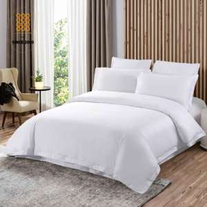 Bộ ga trải giường satin cotton 100% cao cấp <span class=keywords><strong>3</strong></span> món, chất liệu vải satin khách sạn 250TC, kiểu dáng hiện đại mềm mại, bán buôn cho gia đình - Product Image 2