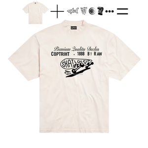 Camiseta Lisa al por Mayor para Personalizar con Serigrafía Digital, Logotipo de Marca, Poliéster y Algodón, Tallas Grandes para Hombre - Product Image 3