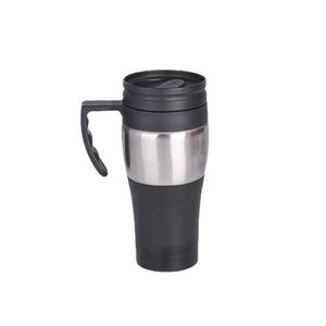 Mug de voyage en acier inoxydable, anti-fuite, isolation thermique 6-12 heures, double paroi, couvercle, design minimaliste écologique pour une utilisation nomade - Product Image 5