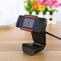 Webcam HD PC USB Kamera Video Web Cam Live Streaming Webcam V12 Stok Lensa Kaca HD Mikrofon Eksternal dengan Mic 480p 720p 1080P