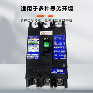 Interruptor Automático en Caja Moldeada Terasaki XE100NS 60A Térmico Magnético 50/60Hz 10kA Capacidad de Ruptura - Product Image 3