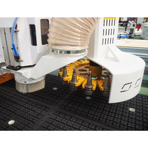 Samach roteador com 12 bits redondo atc, cnc 1325, roteador de corte automático completo cnc - Product Image 5