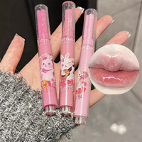 Gloss à lèvres effet miroir, réduit les ridules, ne colle pas au verre, hydratant et repulpant