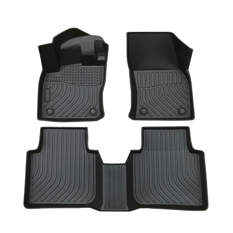 Waterproof healthy material TPE car floor liners car interior accessories for Volkswagen Tiguan Jetta Golf vw