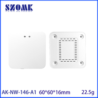 Casing Gateway Multi-mode Pintar ABS 60x60x16mm untuk Hub Bluetooth Mesh dan Pusat Kontrol WiFi