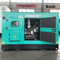 Diesel-Generator-Set Villa Ersatzteil KD-20GF 20-100kW 400/230V Autostart Offener Rahmen ATS Schalldämpfendes Gehäuse