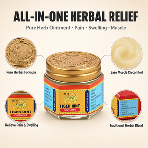 Ungüento Rojo Tiger Balm |   Bálsamo Herbal para el Alivio del Dolor Muscular, la Hinchazón de las Articulaciones y la Artritis |   Fórmula de Calentamiento Rápido 30ml - Product Image 3
