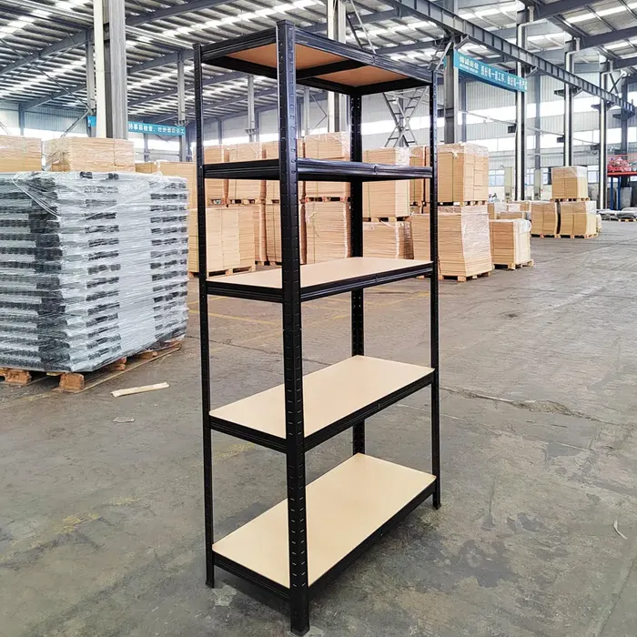 Sistema al por mayor de estanterías de almacenamiento apilables Estantes de garaje de alta resistencia estanterías de acero de metal estante sin perno
