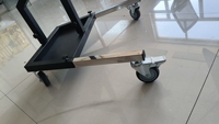 Outils de réparation de bosses de qualité professionnelle PDR Light Unique, lumière LED 6 couleurs avec support hydraulique réglable en angle et en hauteur