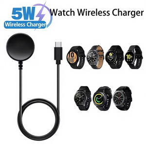 <span class=keywords><strong>Cargador</strong></span> Inalámbrico USB Tipo-C para Reloj <span class=keywords><strong>Samsung</strong></span> 8 7 Classic <span class=keywords><strong>5</strong></span> 6, <span class=keywords><strong>Cargador</strong></span> Universal Magnético para Reloj Inteligente - Product Image 1