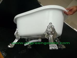 Bebé <span class=keywords><strong>bañera</strong></span> con drenaje de Clawfoot <span class=keywords><strong>bañera</strong></span> con drenaje listo para nave - Product Image 5