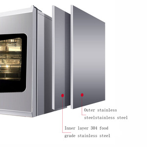 Four électrique industriel <span class=keywords><strong>de</strong></span> grande capacité 220V rotatif intelligent multifonction pour rôtir l'oie et l'état du poulet nouveau - Product Image 4