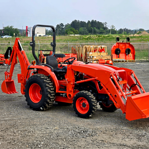 รถแทรกเตอร์ขนาดเล็ก Kubota La325 พร้อมผานหลังขุดตัก 4 ล้อ ขับเคลื่อนอเนกประสงค์ อุปกรณ์ทำสวน - Product Image 1