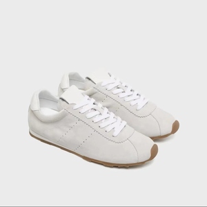 Fashion <strong>Waterproof</strong> Genuine Leather Lace-Up <strong>Trainers</strong> with Light Weight Comfort Breathable Soft Cushioned Insole Height Increasing - Product Image 5