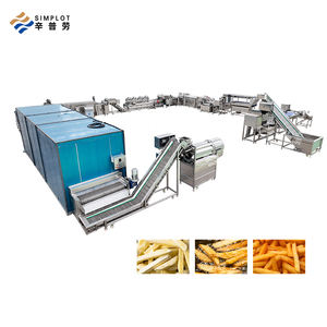 Línea de Producción de Papas Fritas Pringle Personalizable, Freidora Continua Automática de Acero Inoxidable 304 de 200 kg/h, Máquina de Envasado con Llenado de Nitrógeno - Product Image 5