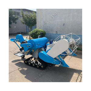 以履带式水稻和小麦收割机小地块水稻和旱稻联合收割机 - Product Image 6