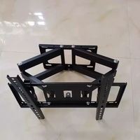 Soporte de Pared para TV CP402 de Movimiento Completo y Súper Resistencia, para Pantallas LCD de 26-55 Pulgadas, Soporte Articulado Ajustable, Base Giratoria de Acero para LED y Plasma